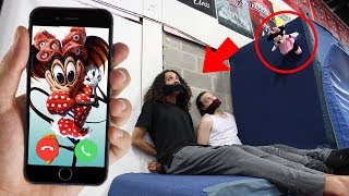 CALLING MINNIE MOUSE ON FACETIME AT 3 AM SHE CAPTURED THEM DO NOT TRY THIS [upl. by Lean265]