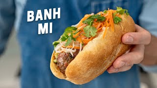 20 Minute Banh Mi Sandwich  Weeknighting [upl. by Ennirak]