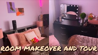 EXTREME SMALL ROOM MAKEOVER  ROOM TOUR trendy amp chic  chiiix3 [upl. by Aisatna]