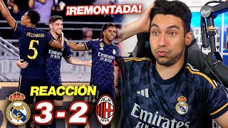 Real Madrid vs Milan 32 REMONTADA en el DEBUT de BELLINGHAM [upl. by Imac]