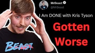 Mr Beast FINALLY Responds To Kris Tyson [upl. by Nodlew]