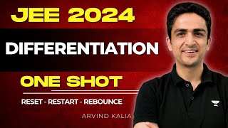 Differentiation One Shot  JEE Main 2024  RRR [upl. by Nosinned]