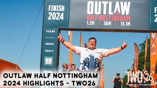 Outlaw Half Nottingham Highlights 2024  One of the UKs most popular middle distance races [upl. by Selohcin684]