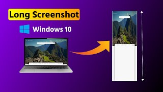 How to Take a Scrolling Screenshot in Windows 10  Full page Screenshots  Tutorial Bongo [upl. by Amador]