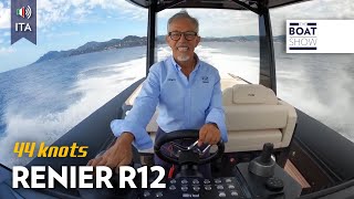 ITA RENIER R12  Prova Maxi Gommone  The Boat Show [upl. by Eisteb]