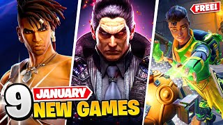 9 New Games January 2 FREE GAMES [upl. by Liuqa]