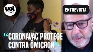 CoronaVac protege crianças contra a ômicron e demais variantes diz diretor do Butantan [upl. by Micki710]