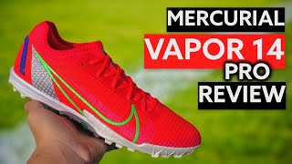 ĐÁNH GIÁ TRÊN CHÂN NIKE MERCURIAL VAPOR 14 PRO TF  LIỆU CÓ TỐT HƠN ĐỜI THỨ 13 [upl. by Ainwat]