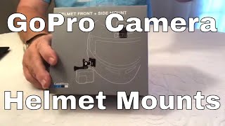 GoPro Helmet Mount Unboxing Review and Mounting Instructions [upl. by Obed]