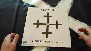 SLAYER  God Hates Us Al Vinyl Review [upl. by Atineb]