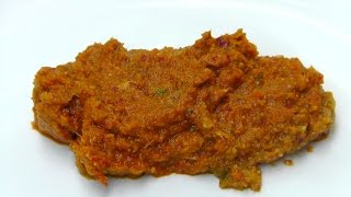 Vegan Vegetarian Thai Recipe Red Curry Paste [upl. by Errot]