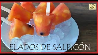 HELADOS DE SALPICÓN  RECETAS COLOMBIANAS [upl. by Tartaglia]