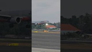 Jetstar A321 neo landed from Runway 27 Ngurah Rai Airportaviation penerbangan [upl. by Johannes]