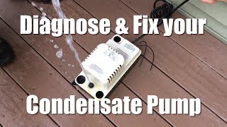 Diagnose and Fix your Condensate Pump [upl. by Jacenta319]