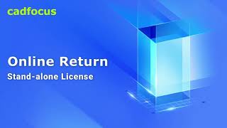 ZWCAD 2022 Software Online Return Standalone License Video [upl. by Hux]