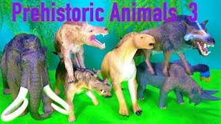 NEW Learn about PREHISTORIC ANIMALS  Toy Collection  Educational  Fun video for kids [upl. by Katheryn46]