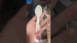 Plastic spoon making viralshort [upl. by Solon]