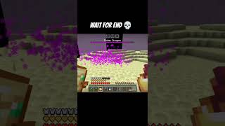 how to beat ender dragon easily 💀minecraft viral short [upl. by Akenet]