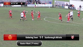 KTFC 11 Scarborough Athletic  Highlights  01042023 [upl. by Yeltrab585]