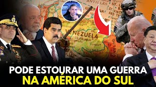 VAI EXPL0DIR UMA GU3RRA entre Venezuela e Guiana com Brasil e Potências Mundiais envolvidas Entenda [upl. by Tennes431]