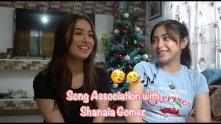 Song Association with Shanaia Gomez  Bea Borres [upl. by Branscum]