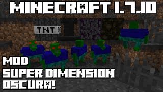 Minecraft 1710 MOD SUPER DIMENSIÓN OSCURA [upl. by Musetta]