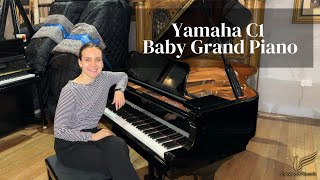 Yamaha C1 Conservatory Edition Baby Grand Piano 2004  Review amp Demo  Sherwood Phoenix [upl. by Yekcaj]