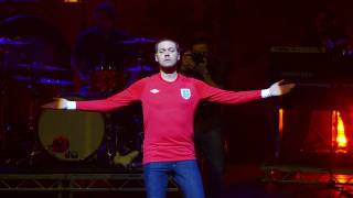 The New Official England Away Kit Debuted by Kasabian [upl. by Milena]