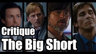 Critique The Big Short Le Casse Du Siècle avec Christian Bale Brad Pitt Ryan Gosling ★★ [upl. by Elias]