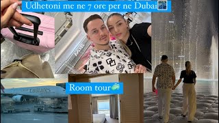 7 ore udhetim me Edonen amp Gerin👩‍❤️‍👨 Room tour ne Dubai🌃 [upl. by Trumann169]