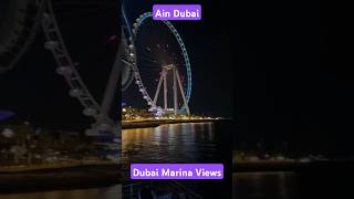 Dubai Marina Dhow Cruise Views at night aint Dubai Tour [upl. by Nyllek]