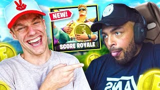 QUCEE VALT VAN ZIJN STOEL TIJDENS FORTNITE SCORE ROYALE [upl. by Nallaf230]