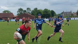 🏉 Halton Farnworth Hornets Greens U13s Blackbrook Royals U13s [upl. by Serrano262]