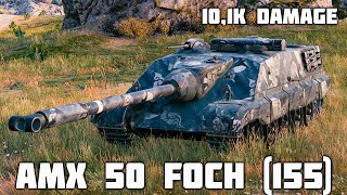 AMX 50 Foch 155 WoT â€“ 7Kills 101K Damage [upl. by Coit]