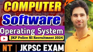 Software Operating system and types  JKP Constable Postindia jkssb jkpsi upsc jkpscindia [upl. by Genesia390]