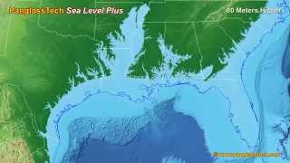 Sea level rise on the US Gulf Coast New HD [upl. by Silvester961]