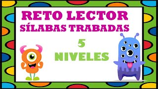 Reto lector para niños quotSÍLABAS TRABADASquot [upl. by Critchfield]