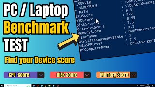 How to Run Computer Performance Benchmark Test  GPU CPU RAM Test [upl. by Ilahtan]