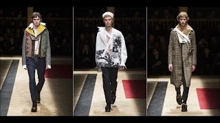 Prada  FallWinter 20162017 at Milano Moda Uomo [upl. by Attikin]