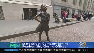 State Street Company Closes Wall Street Offices [upl. by Kerrie]