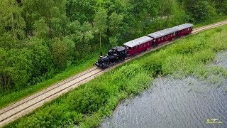 Veteran Railway BryrupVrads Weekend No 24 in 2017 quotDenmarks Most Beautiful Railwayquot [upl. by Burrell]