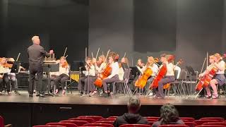 ISSMA 2024  Jackson Creek Middle School Orchestra [upl. by Fabe]