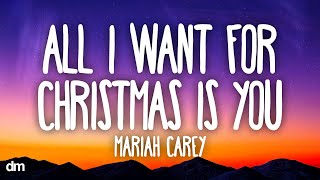 Mariah Carey  All I Want for Christmas Is You Lyrics [upl. by Maiah77]