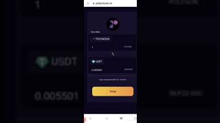 How To Withdraw And Swap Ploymoon To USDT [upl. by Fanny]