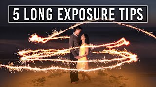 5 Long Exposure Photography Tips  5 Quick Tips [upl. by Ellehcirt]