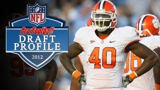 Clemson LB Andre Branch Draft Profile [upl. by Artamas910]