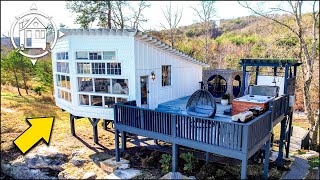 Most beautiful TREEHOUSE ever Built during the pandemic [upl. by Arlie]