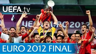 Spain v Italy UEFA EURO 2012 final highlights [upl. by Philis]