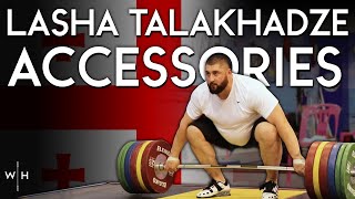 140kg Muscle Snatch  Strongest Weightlifter in the World Heavy Accessories  Lasha Talakhadze [upl. by Athiste180]