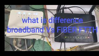 what is difference broadband vs FTTH FIBER connection speedrangeprice genexis vs dlink modem [upl. by Turnheim]